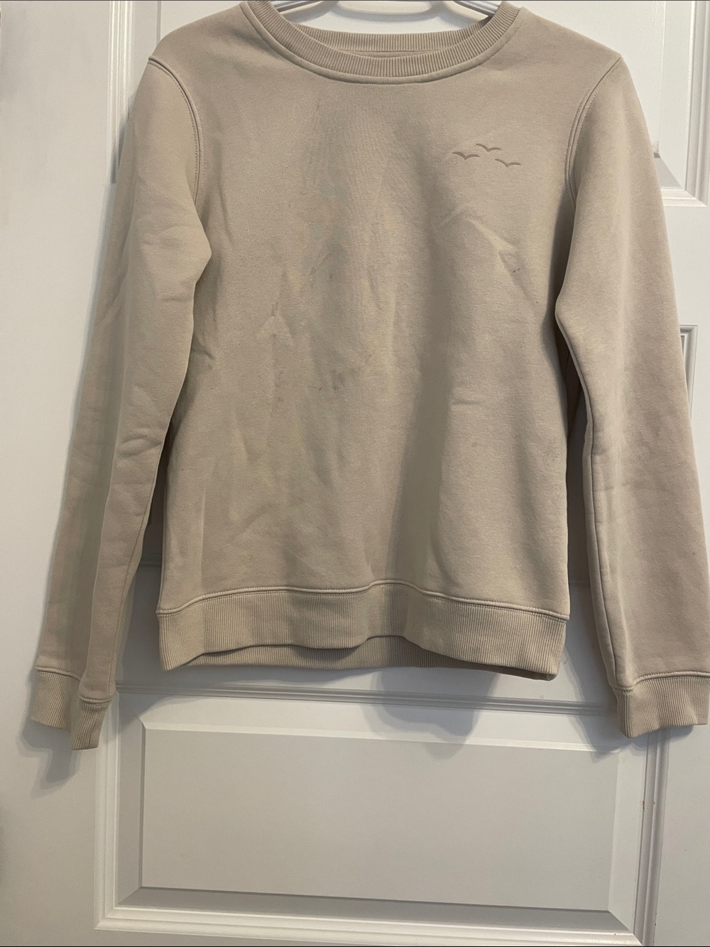 Lazy pants beige sweater